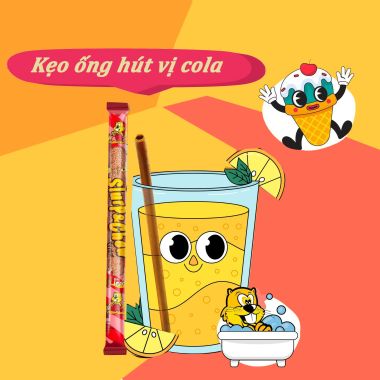 KẸO ỐNG HÚT THÁI LAN 30G X 12 CÂY