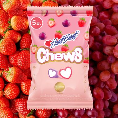 KẸO DẺO CHEWS VỊ TRÁI CÂY THÁI LAN