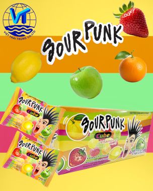 KẸO DẺO SOURPUNK CUBE THÁI LAN